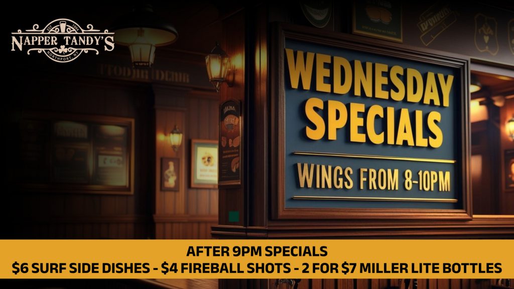 Wednesday Specials June