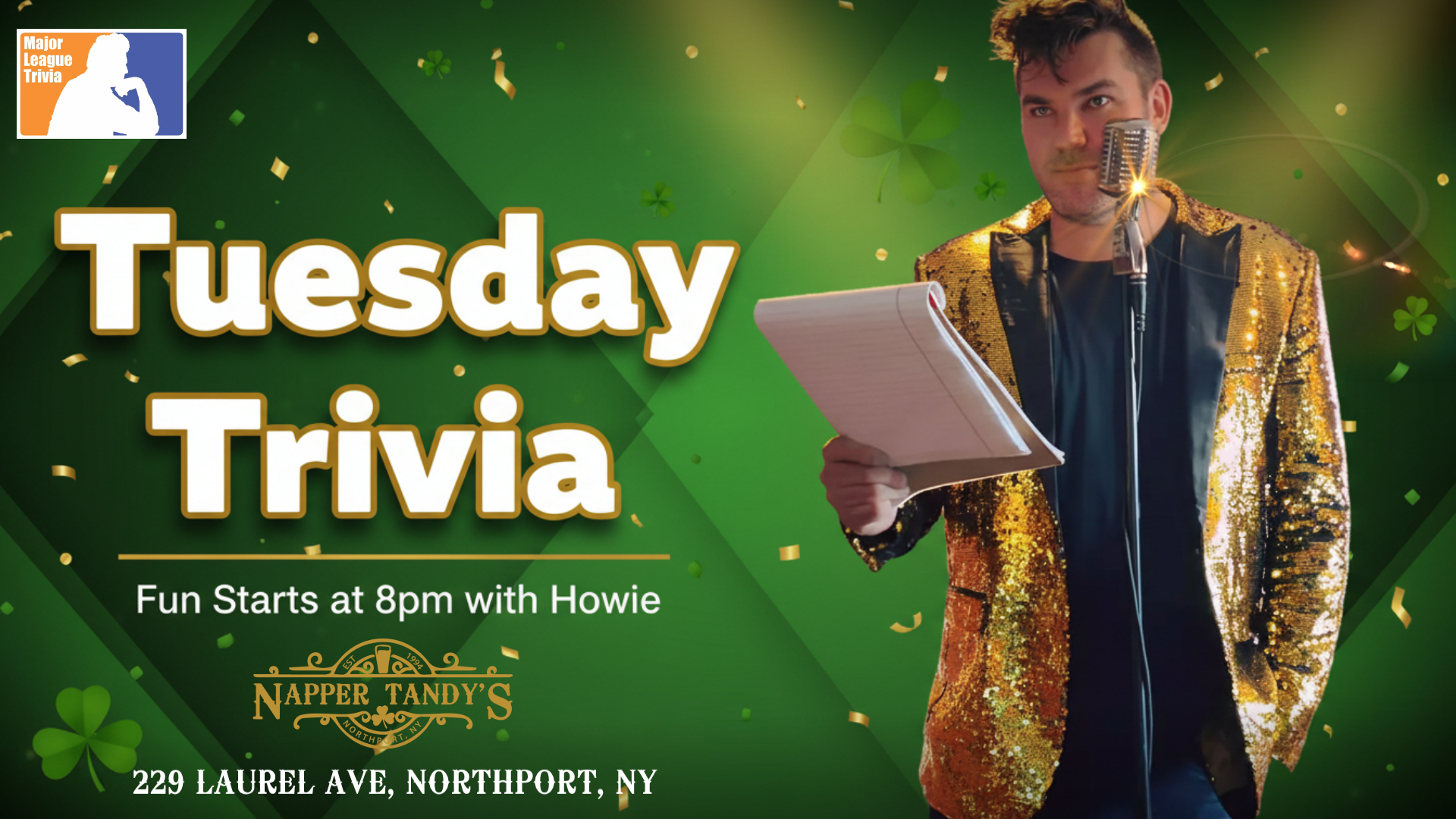 Tuesday Trivia with Howie 2026